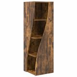 vidaXL Hoekkast 32x32x102cm Bewerkt Hout Rook Eiken