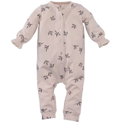 Z8 newborn boxpak Marlie met bloemenprint beige/roze