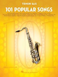 101 Hal Leonard 101 Popular Songs voor tenorsaxofoon