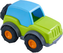 Haba Terreinwagen Jongens 13 X 8 Cm Groen/blauw