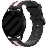 Strap-it Samsung Bracelet édition spéciale Galaxy Watch 6 - 44mm (noir/blanc)