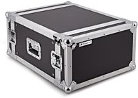 Trojan Pro Gear4music Trojan Pro 6U Heavy-Duty Rack Flight Case