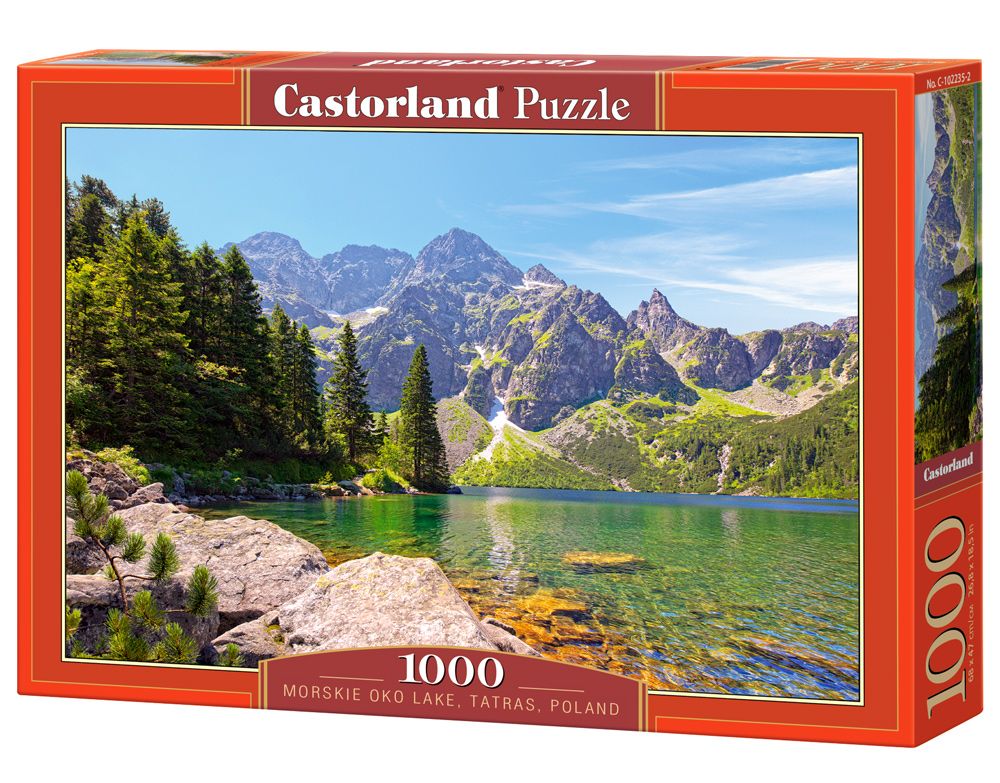 Selecta Morskie Oko lake, Tatras, Poland - 1000 stukjes Puzzel