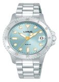 Lorus Dames horloge sportief roestvrij staal zilver