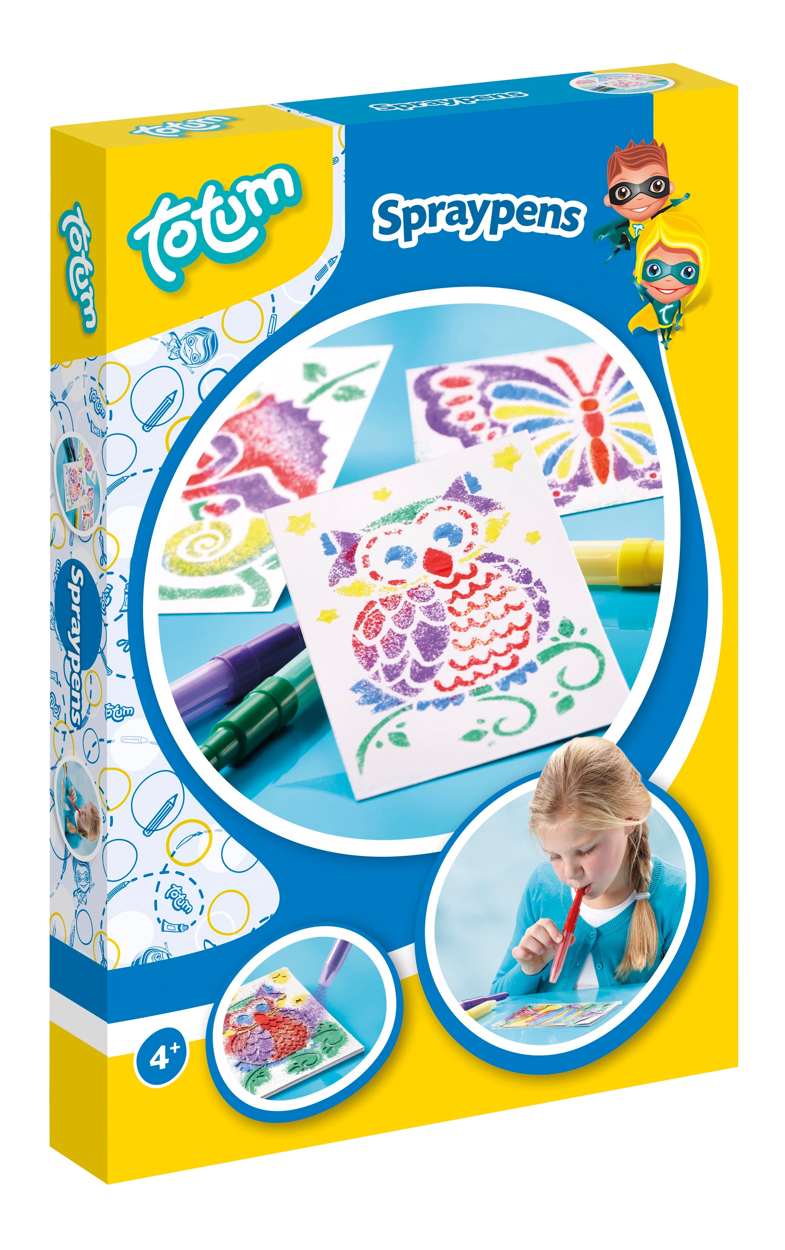 Totum Spray Pens - Multi - Meisje - 4-10 Jaar