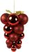 Countryfield Kersthanger vinella 20x20x29 cm rood