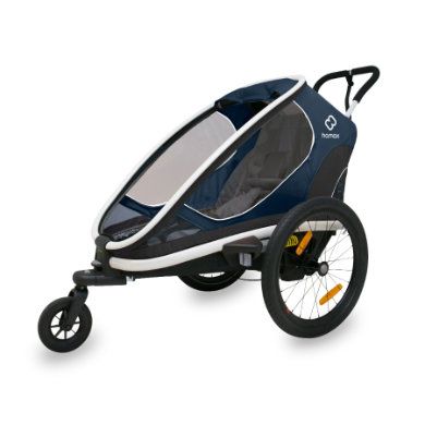 Hamax Outback ONE Kinderfietskar met rugleuningverstelling Navy Blue 2022