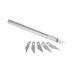 Scalpel Aluminium 15cm met 5 Reservemesjes en Beschermkap