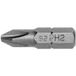 Embouts Philips Högert PH 25 mm en acier, PH3 - 5 pièces