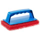 STAR BRITE Scrub Pad met Handvat - Medium (Rood)