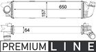 MAHLE Ladeluftkühler CI31000P