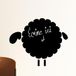 Ambiance Sticker Leisteen schoolbord – muurstickers zelfklevend afwasbaar – schapen 1 – H45 x L 55 cm