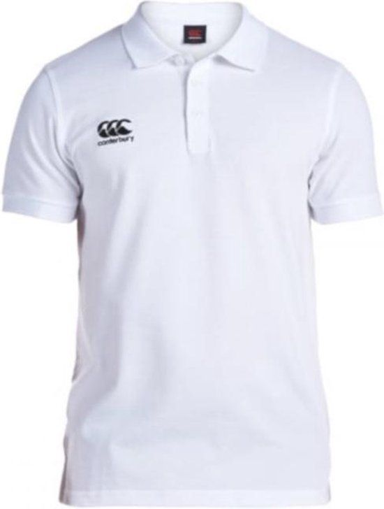 Canterbury Waimak Poloshirt Heren Wit XXL