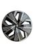 Sparco Set van 4 wieldoppen, 38,1 cm (15 inch), model Nagoya zwart/grijs