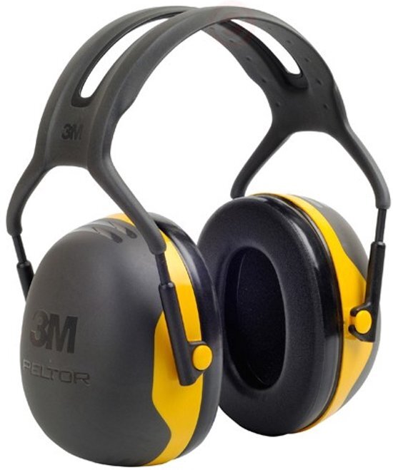 Peltor 3M X2 - gehoorbeschermer - SNR 31 dB - zwart met geel