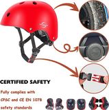 Merkloos / Sans marque Fietshelm | Kinderhelm MTB Scooter Helm Helmet Voor Downhill Scheidingshelm - Bicycle Helmet Boys Girls