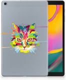 B2Ctelecom Samsung Galaxy Tab A 10.1 (2019) Tablethoesje Cat Color