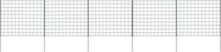 vidaXL Schuttingset - Staal - Groen - 77,5x64 cm