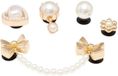Crocs Pearly Gold Jibbitz (5-pack)