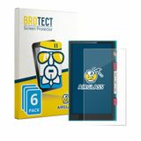 BROTECT Screenprotector 6 Pièces pour Hiby Digital M500 Verre Protecteur Transparent