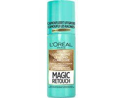 L'Oréal Paris Magic Retouch Goud Lichtblond - Uitgroeispray - 75ml