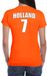 Bellatio Decorations Shoppartners Bv Oranje supporter t-shirt - rugnummer 7 - Holland / Nederland fan shirt / kleding voor dames XL
