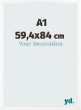 yd. Cadre photo A1 59,4x84 cm Blanc Mat MDF