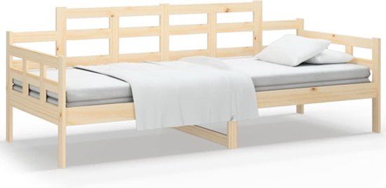 vidaXL Slaapbank massief grenenhout 80x200 cm