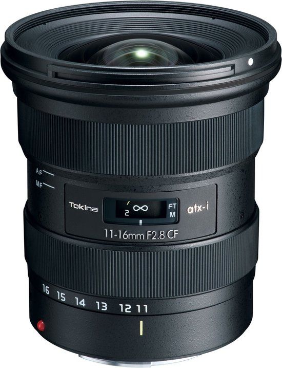 Tokina atx-i 11-16mm f/2.8 CF Plus Canon EF-S Lens - Black
