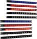 Markenlos Shenzhen Haorui Industrial Technology Co., Ltd. Schroevendraaier Organizer en Wrench Organizer Wall Mount - Hand Tool Houder Plastic Rail Wrench Hanger - 10 stks