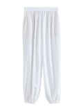 Next Dames Ballonbroek van Linnen - Wit