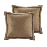 Woolrich 26 x 66 cm Hadley deken Sham, Euro, schors