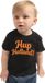 Bellatio Decorations Oranje supporter shirt voor baby/peuters - stropdas - oranje - EK/WK voetbal 0-3 mnd