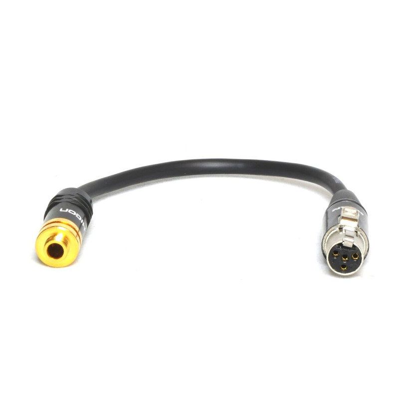 Peppercable CAY-SHU 3 5mm Mini Locking Female Jack - TA4F Mini XLR Female