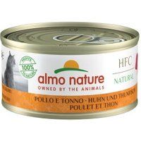 Almo nature HFC Natural natvoer kat kip en tonijn 24x70 g