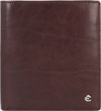 Esquire Toscana Portemonnee RFID-bescherming Cuir 12 cm - Hommes - Format vertical - Coffee