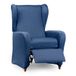 Eysa Luz elastische bankhoes voor relaxfauteuil, kleur: blauw