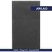 Ro.ial Serviettes De Table Airlaid Pliage 1/8 - 40x40 - Noir - X800