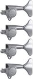 Grover 144C4 Mini Bass Machien Head, 4-in-Line, Chrome