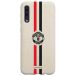 Fibriva™ Coque de Téléphone Officielle Manchester United – Rayures Verticales et Blason