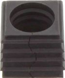 CONTA-CLIP KDS-DE 14-15 BK Afdichtingselement Thermoplastisch elastomeer Zwart 10 stuk(s)