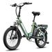 F20 Flex, vélo électrique pliant urbain, 20 pouces, batterie 36V 25Ah, Shimano 7 vitesses, autonomie jusqu'à 120 km, couleur : vert menthe