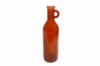 Coppens Rioja Vaas glas 'Rioja' met oor 15x50cm roest