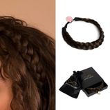 Infinity Braids Lizzy Regular Braid Haarband Dames Haarbanden Haarband Meisje Lizzy Mocha-Chino
