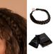 Infinity Braids Lizzy Regular Braid Haarband Dames Haarbanden Haarband Meisje Lizzy Mocha-Chino
