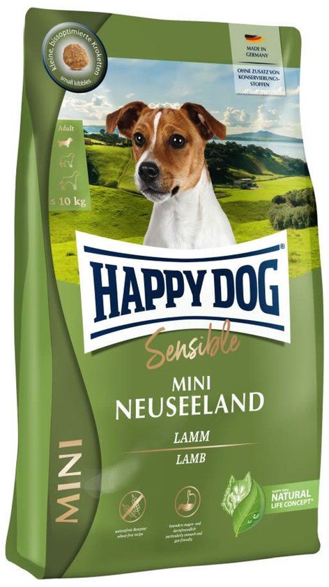 Happy Dog Sensible Mini Neuseeland 10 kg - Hond