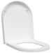 Siège de toilette Réglable Blanc 48 x 36,5 x 4,5 cm Polypropylène