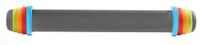 MASTRAD Deegroller Grijs Met verstelbare ringen 2 mm voor verse pasta 4 mm taarten 6 mm gezandstraald 8 mm pizza Siliconen Anti-aanbaklaag BPA-vrij 41 cm