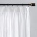 Omgoods - Rideaux Court Aspect Lin - Lot de 2, 145 x 140 cm - Naturel Élégant