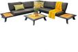 Trestino Parga Loungeset - Antraciet